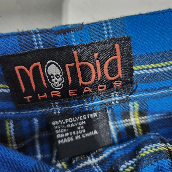 Morbid Threads Zip Pants - Picture 2 of 7